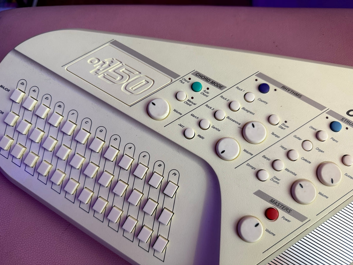 Actual control-panel close-up