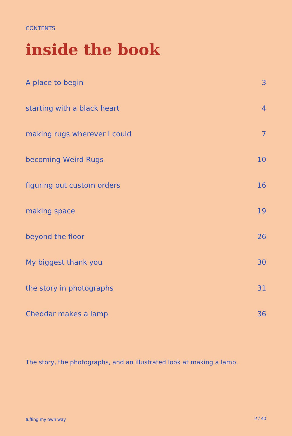 tufting my own way — PDF ebook