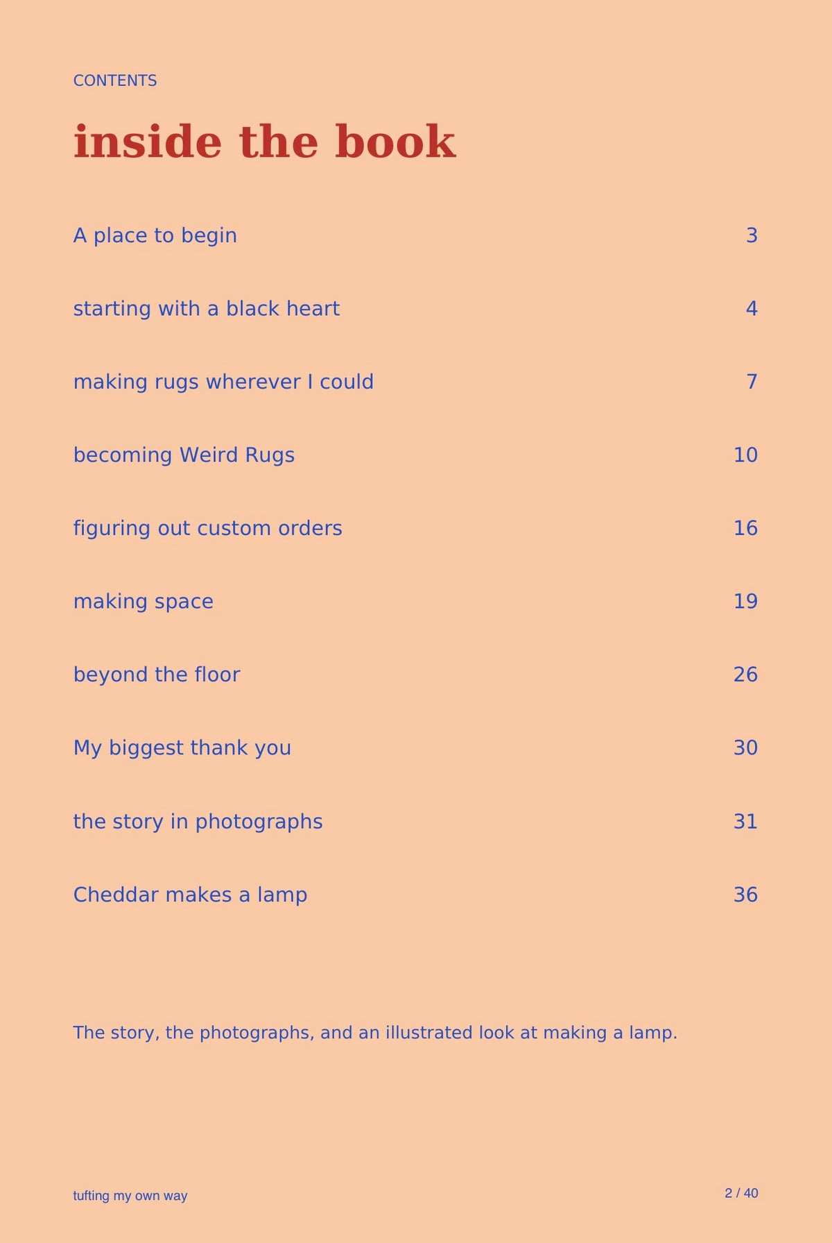 tufting my own way — PDF ebook