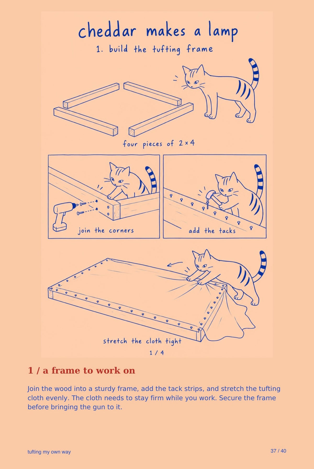 tufting my own way — PDF ebook