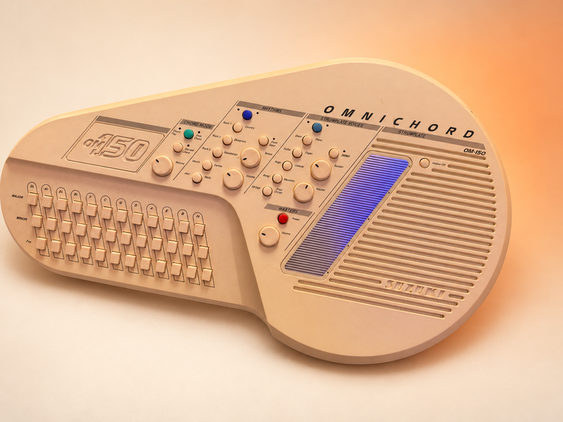 Suzuki Omnichord OM-150 + Power Adapter | From My Studio